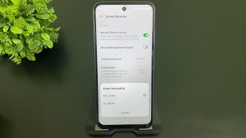 Infinix Zero 5G me Screen recording quality kaise customise kare