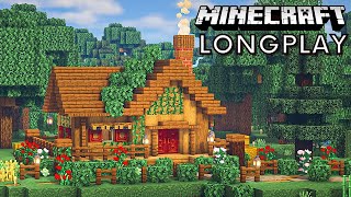Minecraft 1.19 Longplay - Relaxing Survival Minecraft Gameplay - Exploring & Building a Cozy Cottage