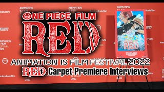 One Piece Film: Red - Animation is Film 2022:  Premiere Interviews