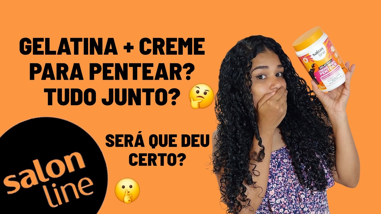FINALIZAÇÃO COM GELATINA + CPP SALON LINE 