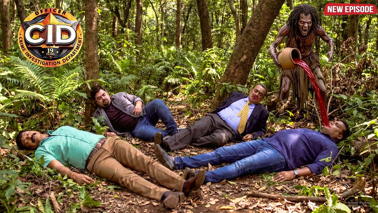 जंगल में बेहोश CID ऑफिसर्स को आदमखोर राक्षस ने पिया खून | CID | New Episode 2026