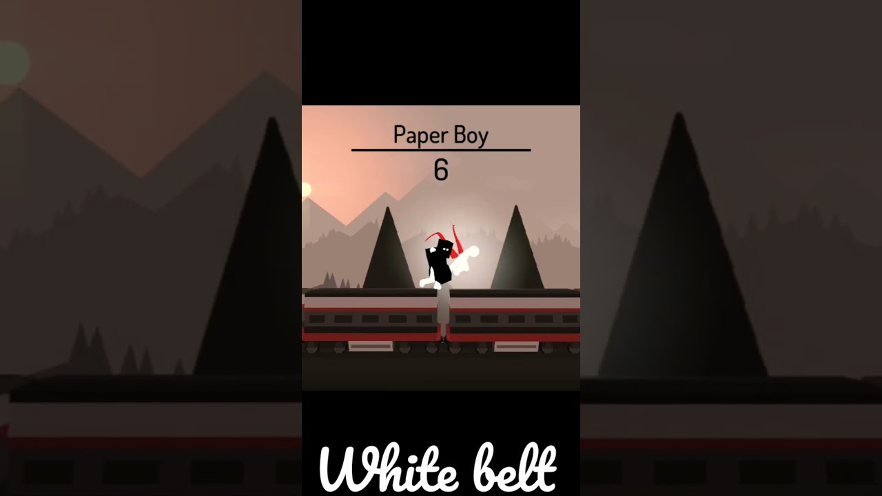 getting white belt | stick fight sw 