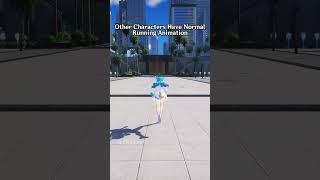 Other Characters Have Normal Running Animation Except Him