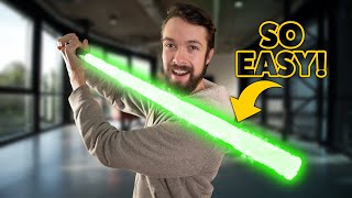 The Easiest Lightsaber Video Effects Ever! screenshot 3