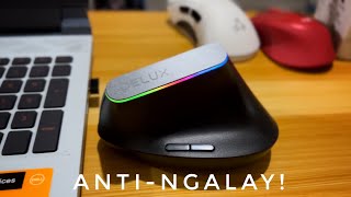 Ergonomic Rgb Gaming Mouse Delux M618Db Kontra Carpal Tunnel Syndrome