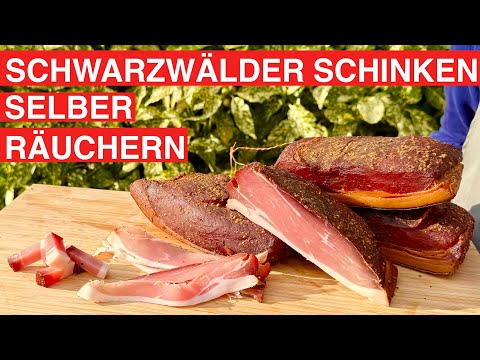 🔥 GRILLBLITZ: Schwarzwälder Schinken selber räuchern, Anleitung Pökeln,  Kalträuchern, ALLE Details!