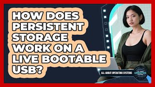 How Does Persistent Storage Work On A Live Bootable USB - All About Operating Systems