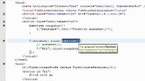 Benannte versus anonyme Funktionen - Episode 180