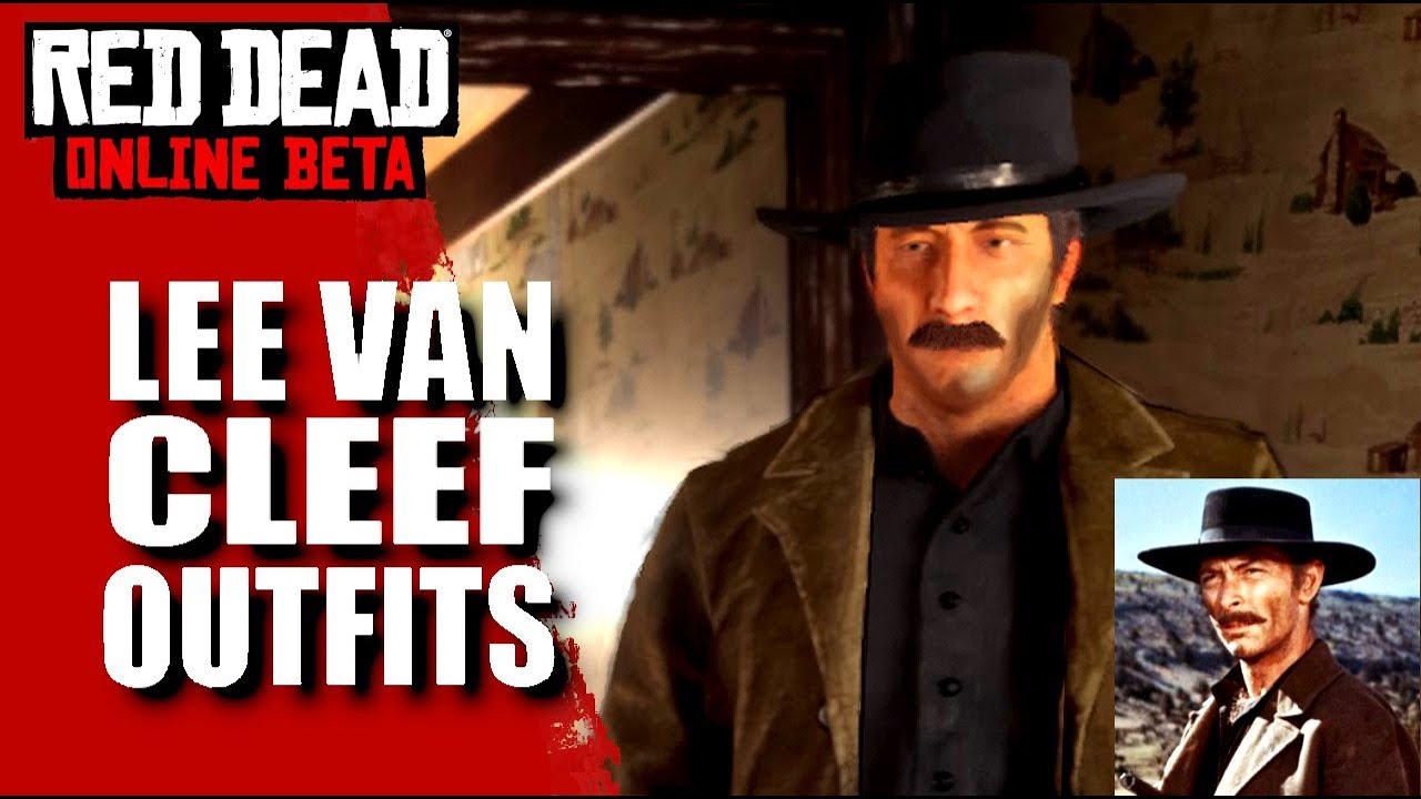 LEE VAN CLEEF: Outfits - Red Dead Online (Angel Eyes, Col. Douglas  Mortimer, Day of Anger) - YouTube