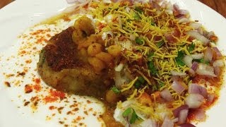 Ragda Pattice / Aloo Tikki Chat Recipe - Indian Street Food