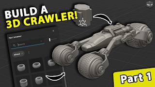 Welcome to Project Falcon: Navigation, Parts &amp; Blocking a 3D Crawler