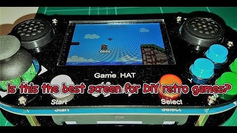 Waveshare game hat screen comparison