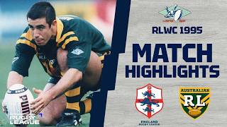 Angleterre - Australie | Finale | Coupe du monde de rugby à XIII 1995 | Résumé du match