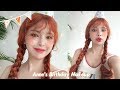 [sub]생일파티 하는 사춘기 빨간머리 앤 메이크업 |Red hair Anne is Birthday girl MAKEUP