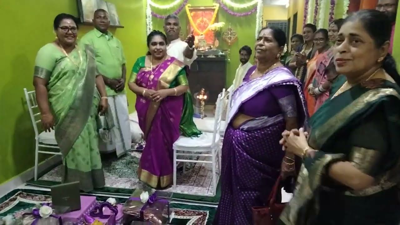 How is an engagement ceremony done in tamil culture 