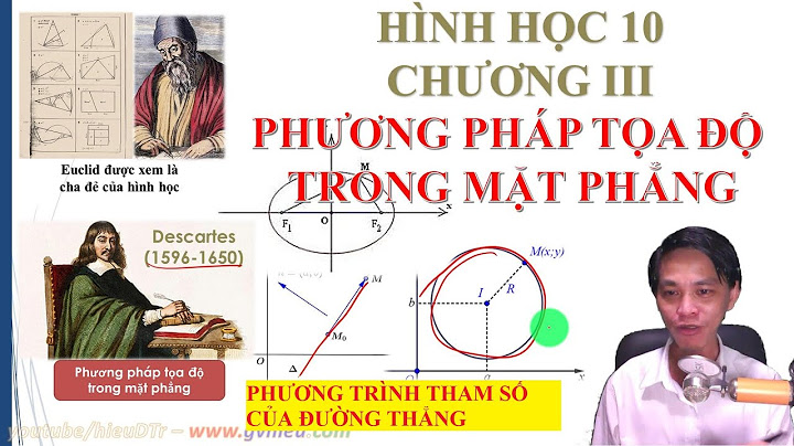 Phương trình tham số của đường thẳng là gì