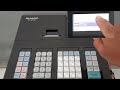 Belajar Cash Register Sharp XE-A207B