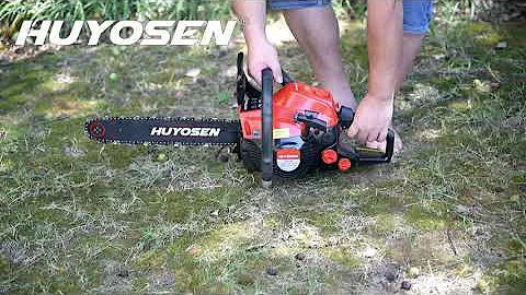 To start huyosen 4116S 4216L chain saw