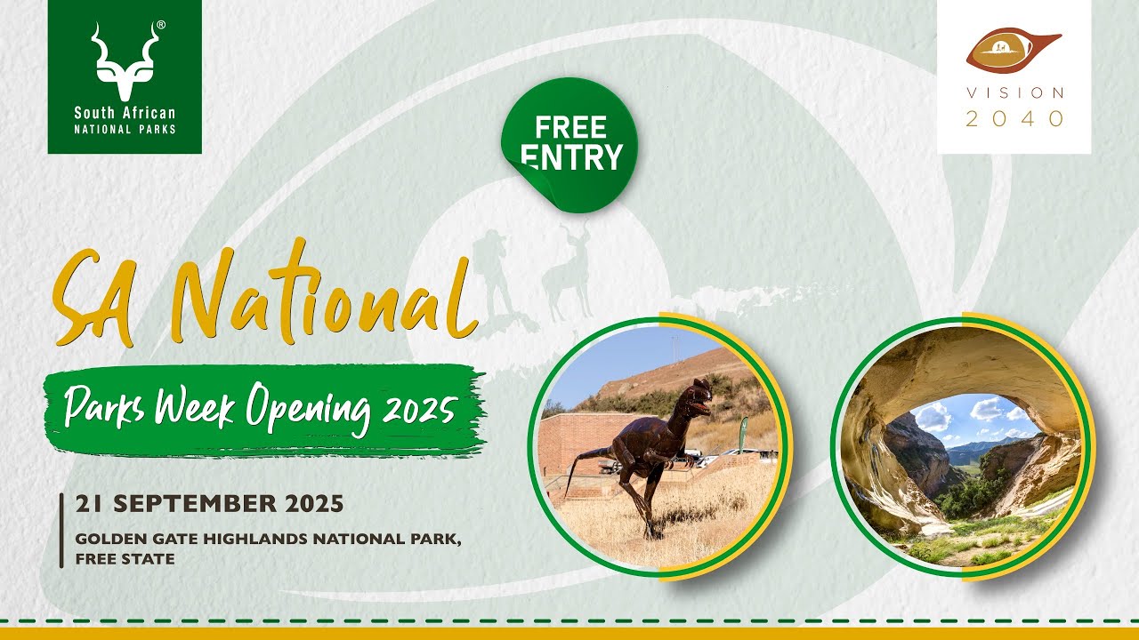 South African National Parks Week Launch 2025 - YouTube