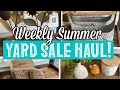 Weekly Sumner Yard Sale Haul! + More Bee Decor! Rustic Farmhouse Style