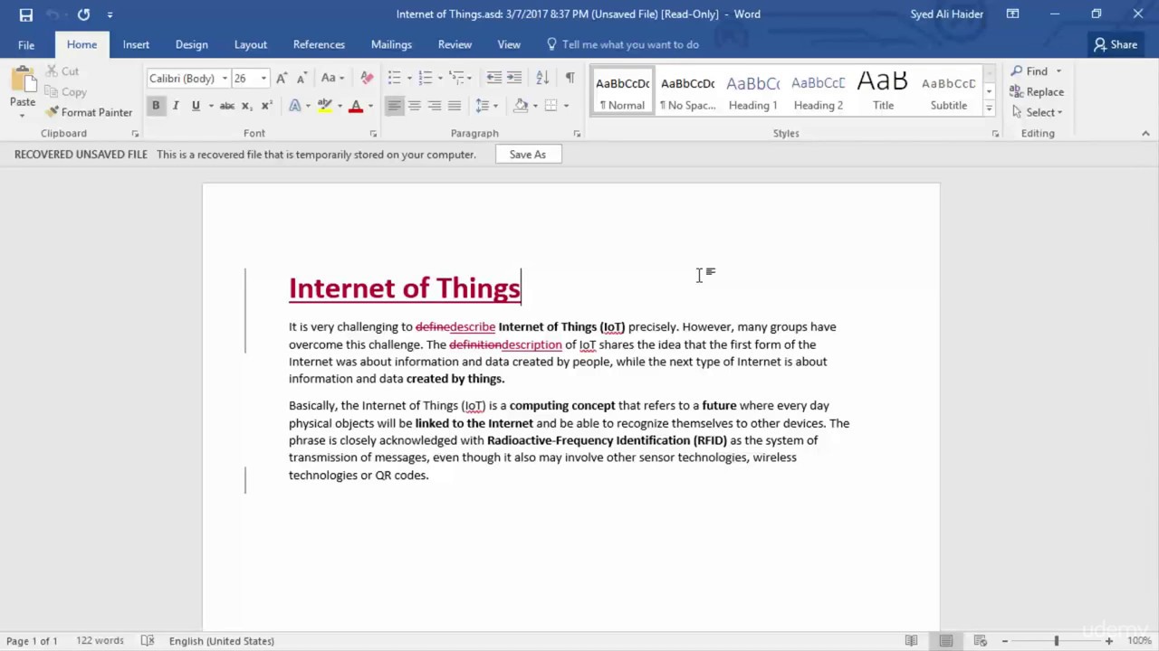 how to turn on autosave in microsoft word 2016