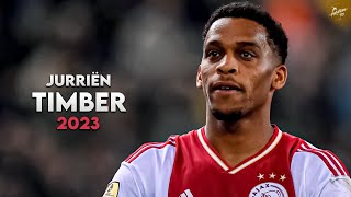 Jurriën Timber 2022/23 ► Defensive Skills, Tackles & Assists - Ajax | HD