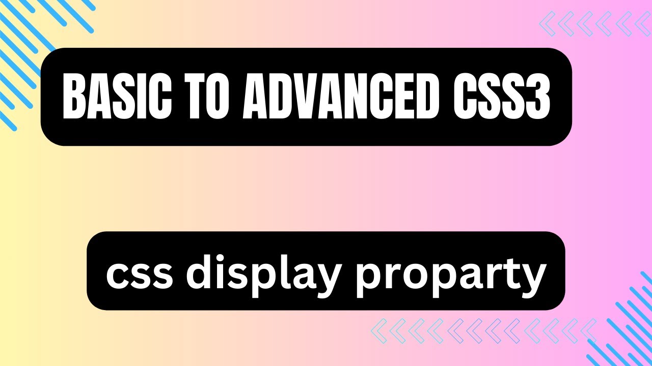 how to apply css display proparty. Basic to advanced css3 . css display ...
