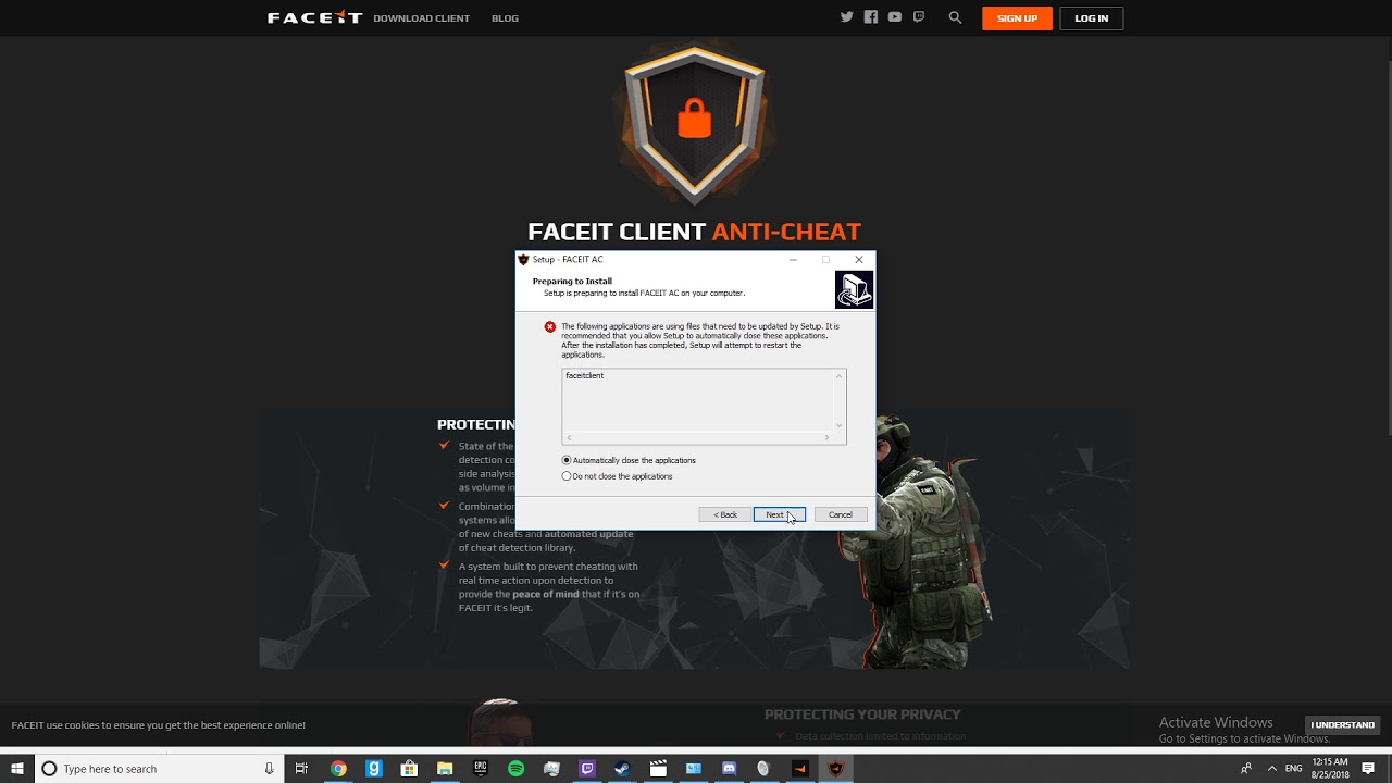 Faceit your account requires the following settings. FACEIT античит. Фейсит АС. FACEIT Cheat. Ошибка античита фейсит.