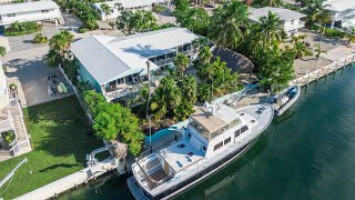 100ft dock | Homes for sale in the Fl Keys | House tours in Islamorada & Planation Key | paradise☀️