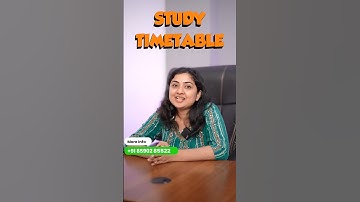 Study Tips for Exam Preparation | Time Table for Exam Preparation | Best Study Routine for Students