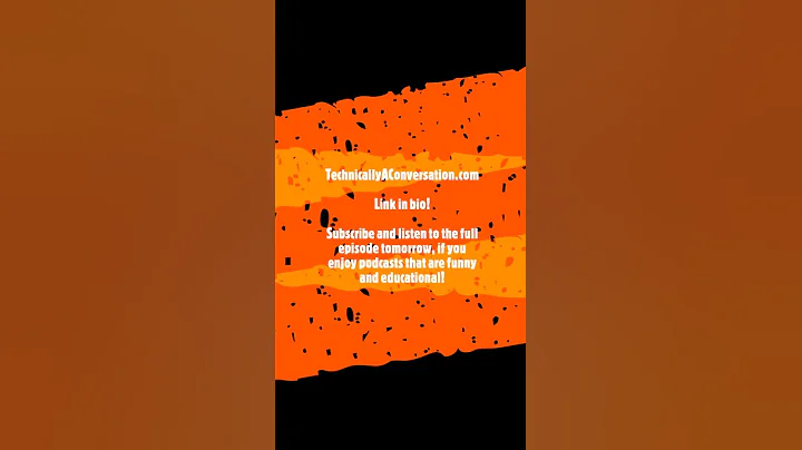 Teaser for tomorrow's podcast...