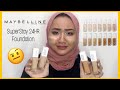 MAYBELLINE SuperStay 24HR Full Coverage Foundation | Swatch Bahasa Indonesia | DienDiana