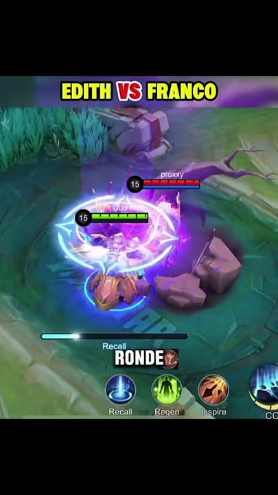 Mobile Legends Edith VS Franco #mobilelegends #mlbb #tank #edith #franco #shorts