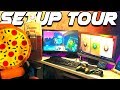 STREAMING / GAMING SETUP TOUR [CodeNamePizza] (+Advice for new Streamers / Youtubers)