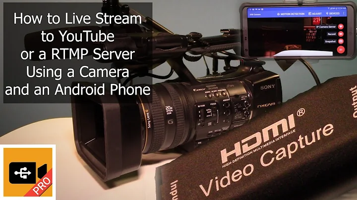 How to Live Stream Using an Android Phone and External Camera