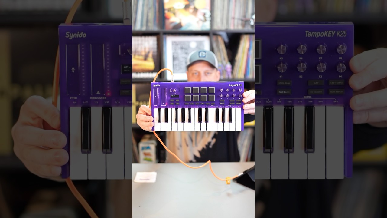 Beat breakdown using the Tempo Key K25  from 
