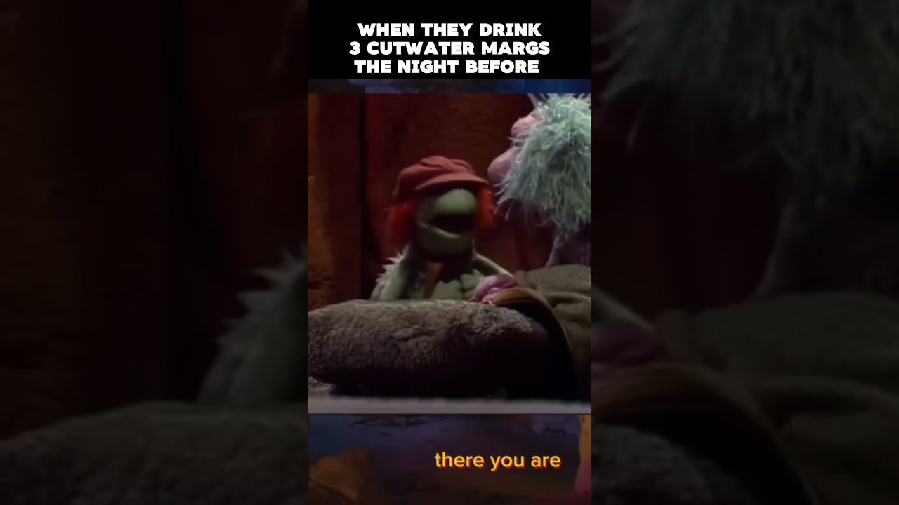 When They Decided To Drink That 3rd Cutwater Margarita