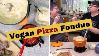 Unbelievable Vegan Pizza Fondue Recipe with Oats: No Nuts or Oil! (McDougall Compliant)