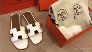 hermes oran white