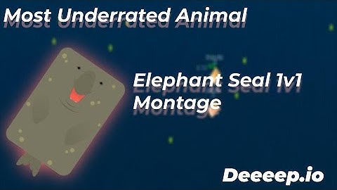 This Animal Is So Underrated | Deeeep.io E Seal Montage