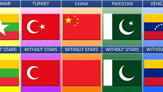 Removing Stars From the Flags of Every Countries