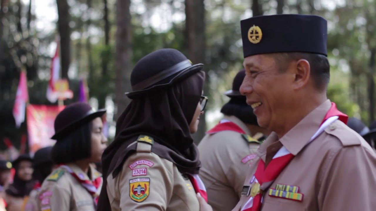 Raimuna kebangsaan saka bhayangkara polrestabes Bandung