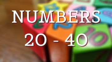 English for Beginners - Lesson 22 - Numbers 20 - 40