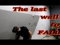 Shop wall removal / Cutting the Concrete floor / Truss Tails