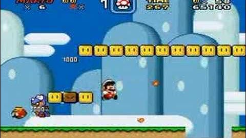 Super mario world custom level Smb 1-1
