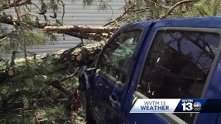 'It's gone': Henagar family hunkers in shelter while tornado shreds home outside