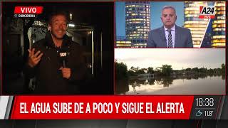 🔴 Concordia Bajo El Agua Por La Crecida Del Río Uruguay