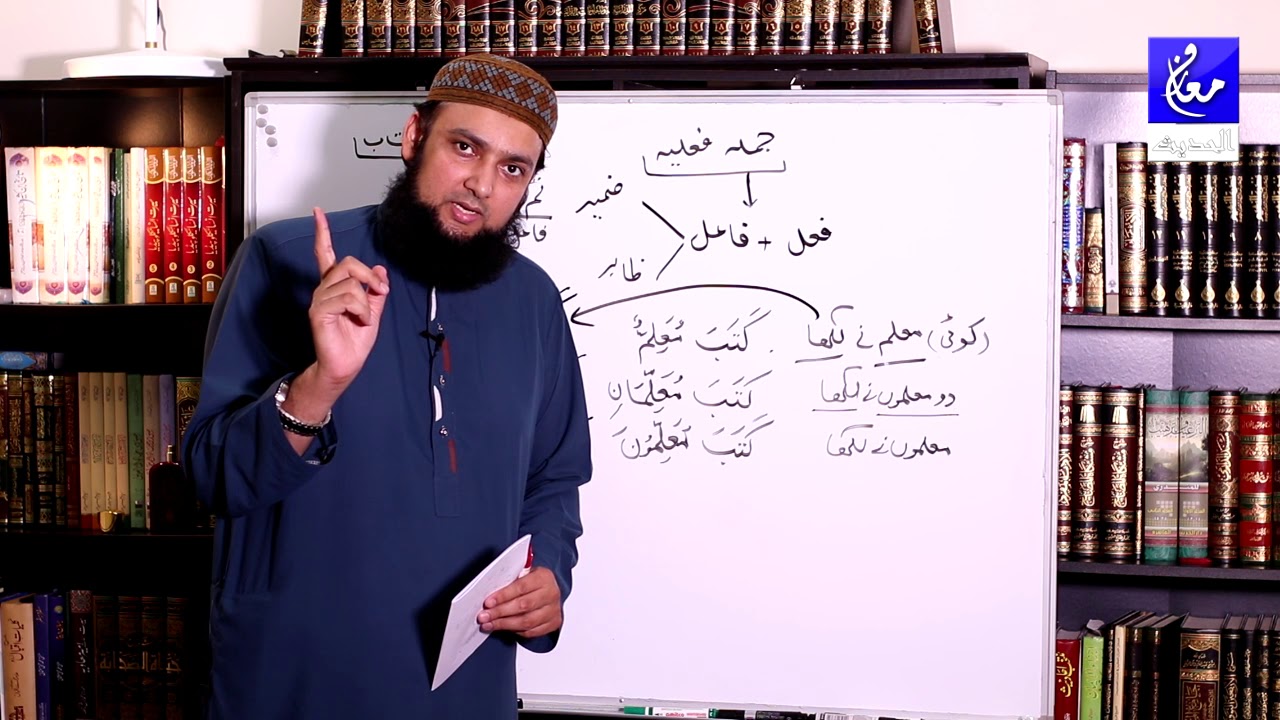 Quranic Arabic Learning Lesson 46 (فاعل ظاهر فعل ماضى)