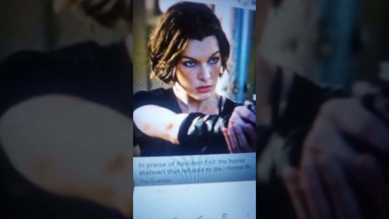 Similarities to Jill valentine RE3 Remake & Alice Milla Yovovich RE live action 