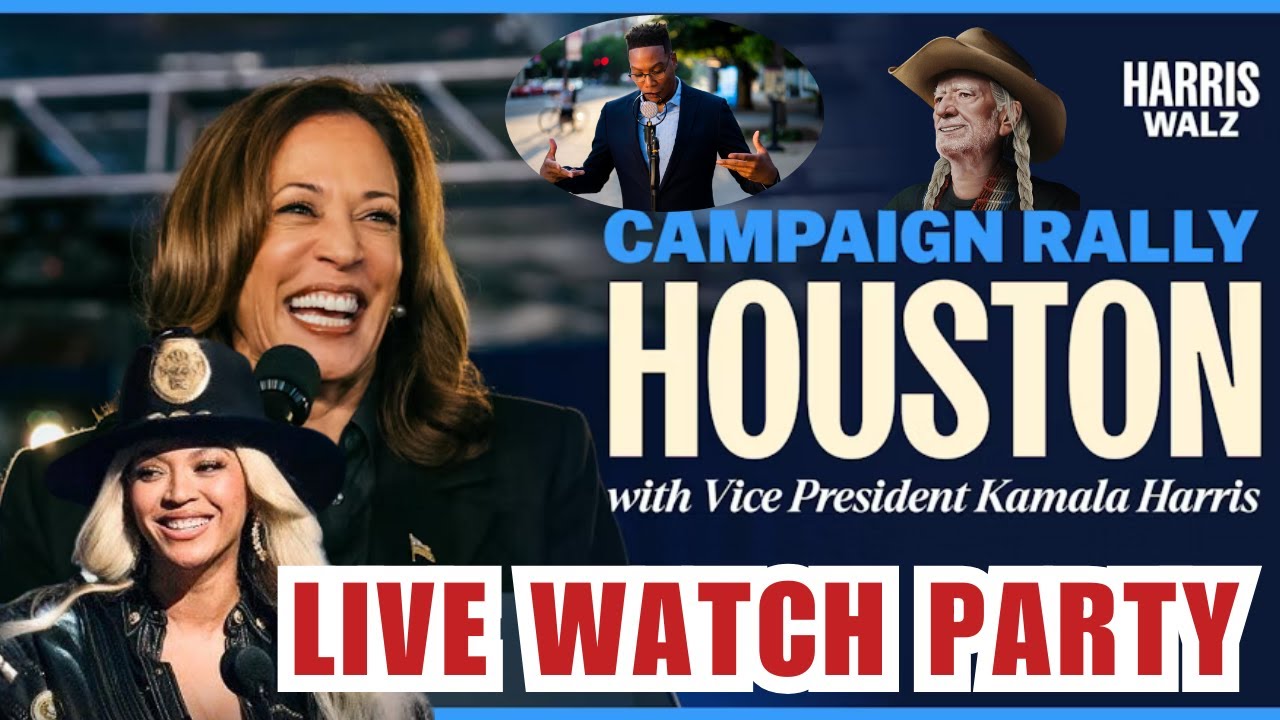Reese Waters Live Kamala Harris / Beyonce Watch Party - YouTube